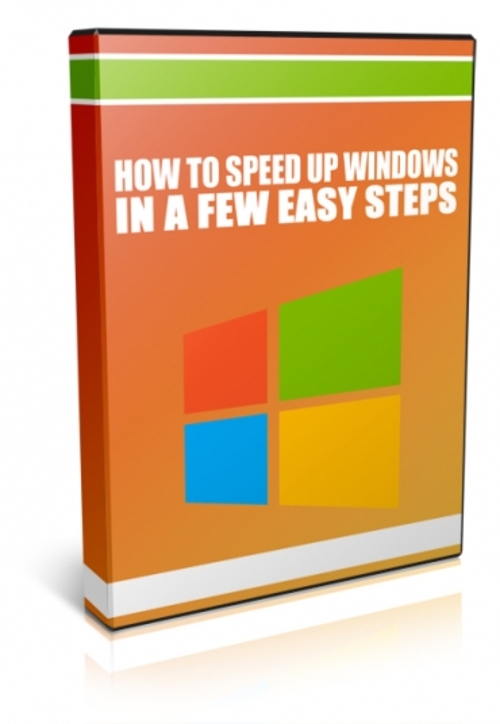 Product picture How To Speed Up Windows In A Few Easy Steps